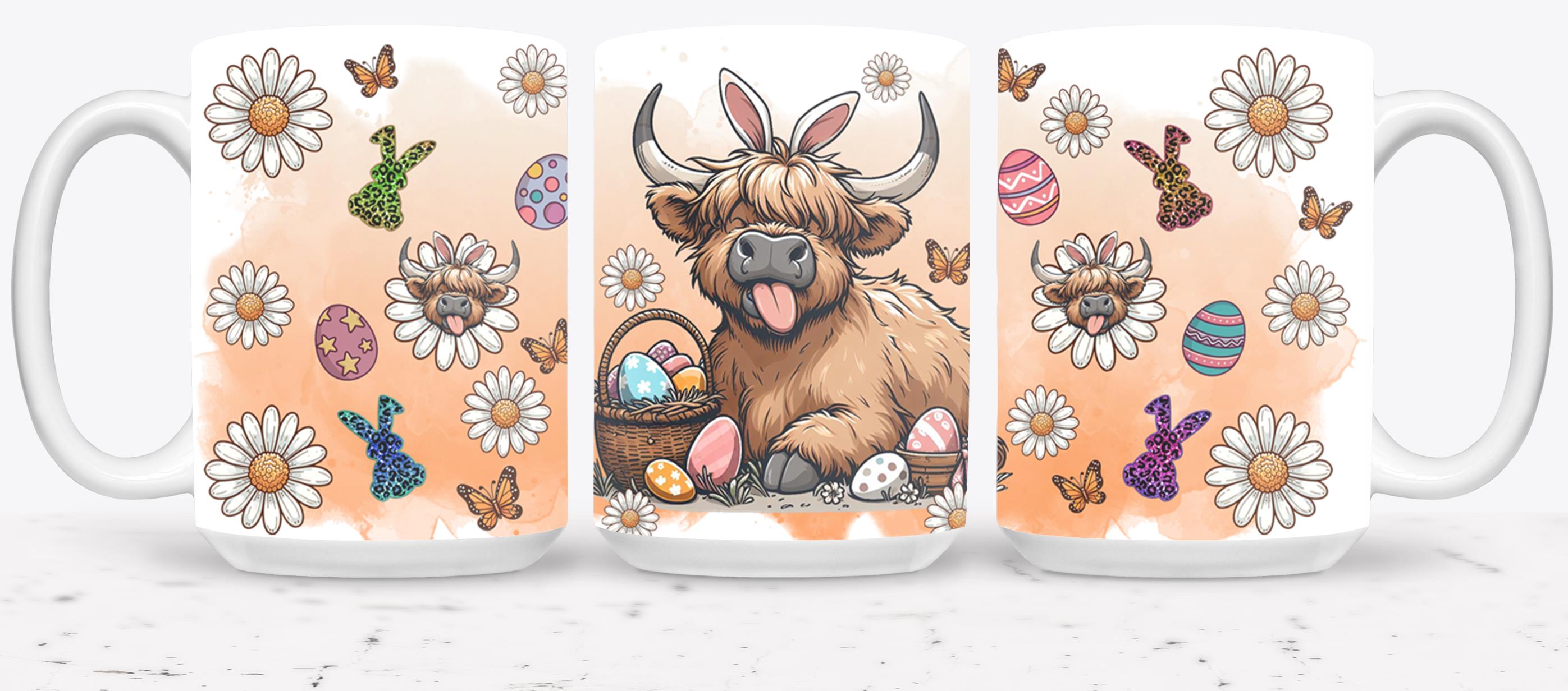 Highland Cow Easter-10383